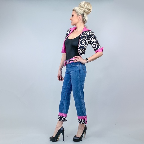 Cropped Jacket and Pants Two Piece Matching Set - Picture 3 of 8